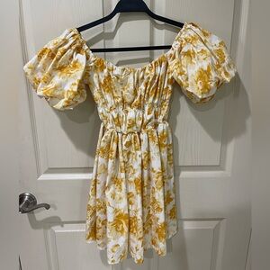 Abercrombie Puff Sleeve Dress